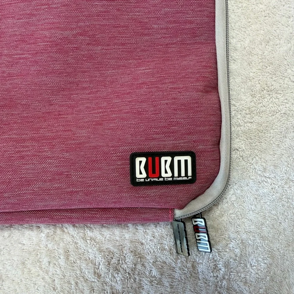 BUBM Travel Cable & Tablet Organizer-Pink